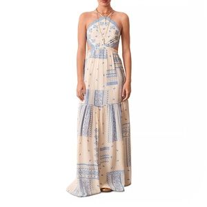 BA&SH Ilona Tiered Open Back Maxi Dress - new with tags!